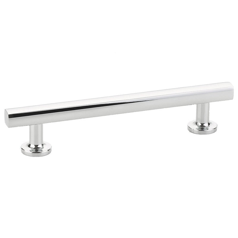 The Emtek Freestone Cabinet Pull, 5" Center to Center in Polished Chrome finish