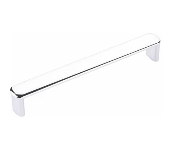 The Emtek Habitat Cabinet Pull in Polished Chrome finish