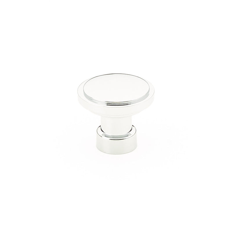 The Emtek Haydon Cabinet Knob, 1 1/4" in Polished Chrome finish