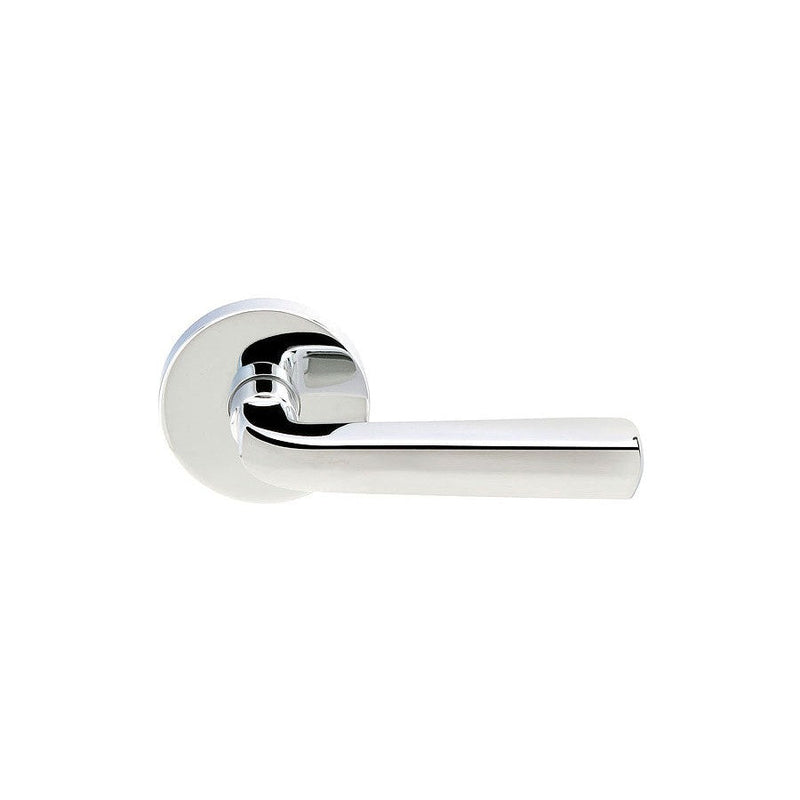 Emtek Sion Lever With Disk Rosette in Polished Chrome finish