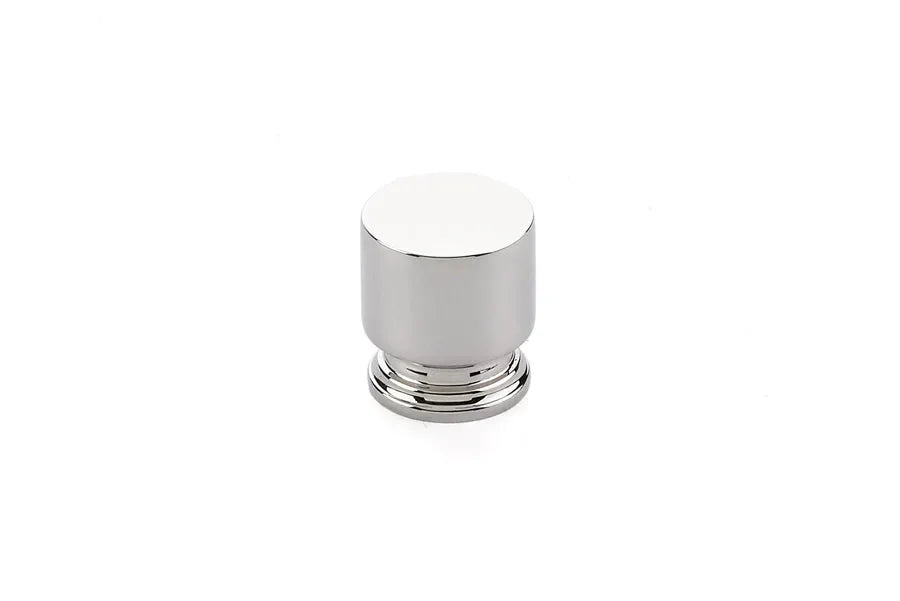 The Emtek Prosser Cabinet Knob, 1 1/4" in Lifetime Polished Nickel finish