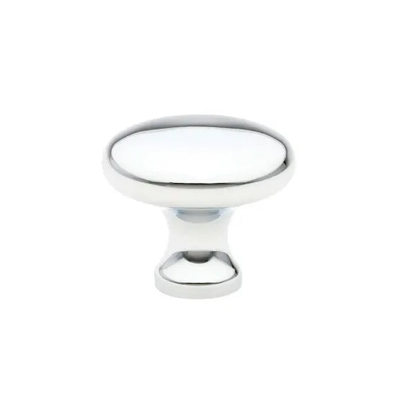 The Emtek Brass Providence Knob 1-1/4" Wide (1-1/8" Projection) in Polished Chrome finish