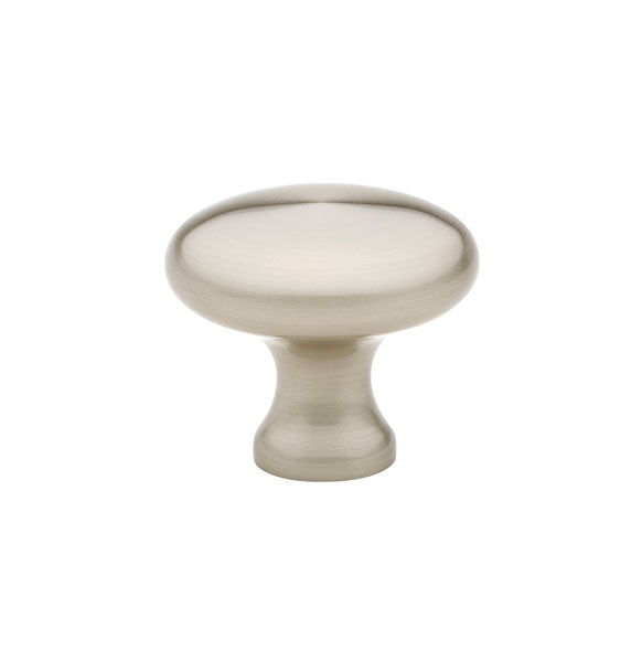 The Emtek Brass Providence Cabinet Knob in Satin Nickel finish