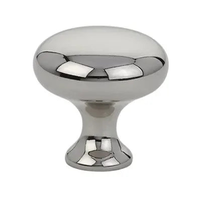 The Emtek Providence Brass Cabinet Knob in Lifetime Polished Nickel finish