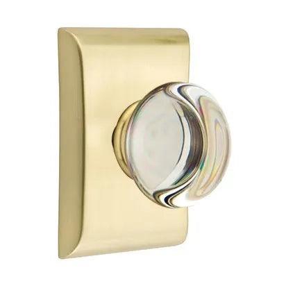 EmtekEmtek Providence Crystal Knob with Neos Rosette in 