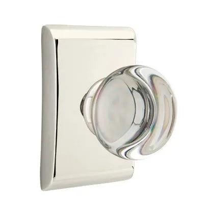 EmtekEmtek Providence Crystal Knob with Neos Rosette in 