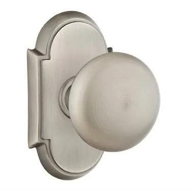 Emtek Providence Knob with #8 Rosette in Pewter finish