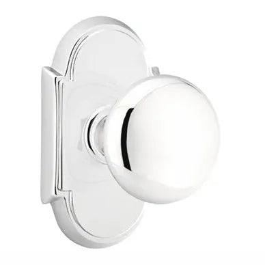 Emtek Providence Knob with #8 Rosette in Polished Chrome finish