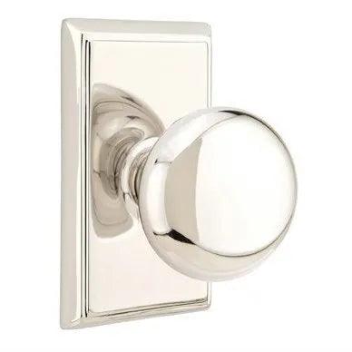 EmtekEmtek Providence Knob with Rectangular Rosette in 