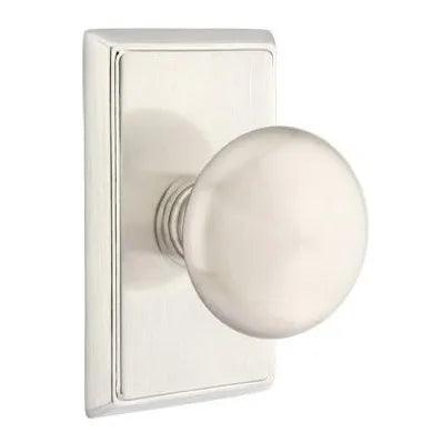 EmtekEmtek Providence Knob with Rectangular Rosette in 