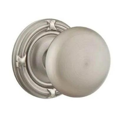 EmtekEmtek Providence Knob with Ribbon & Reed Rosette in 