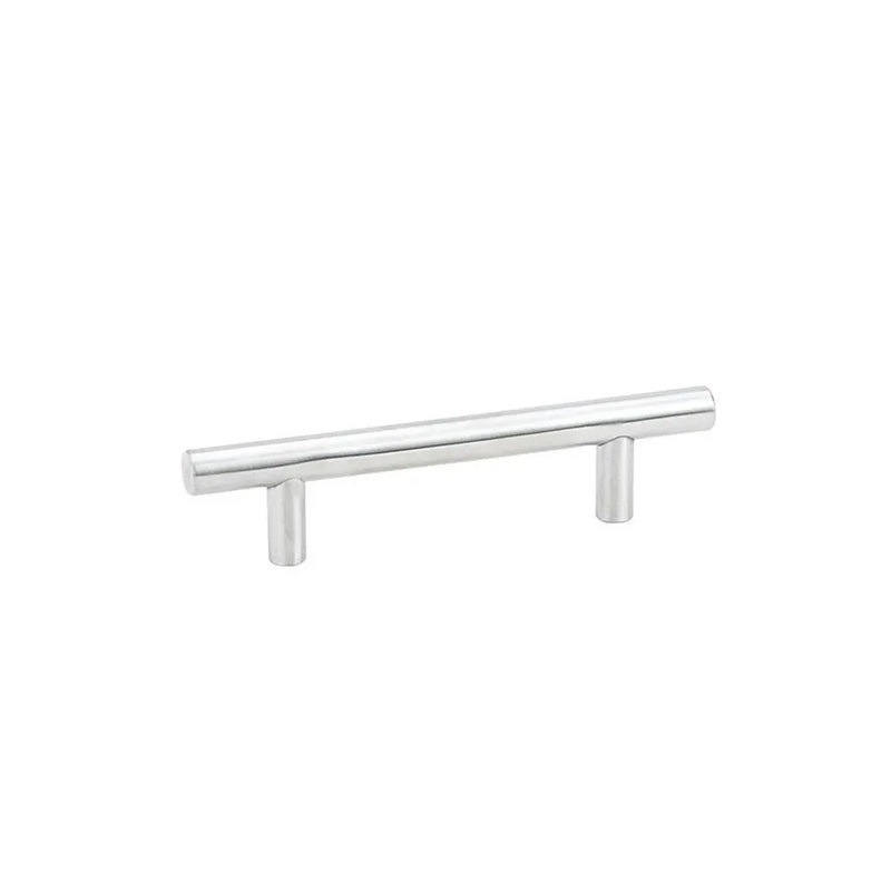 The Emtek Stainless Steel Bar Cabinet Pull, 36" Center to Center in Brushed Stainless Steel finish