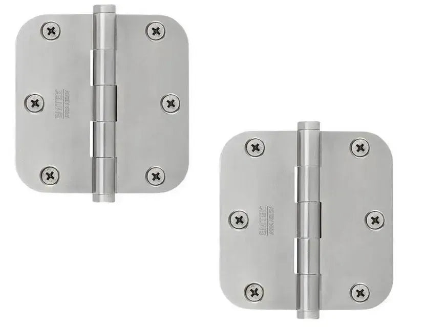 EmtekEmtek Residential Duty Steel Plain Bearing Hinge 3.5" x 3.5" with 5/8" Radius Corners in 