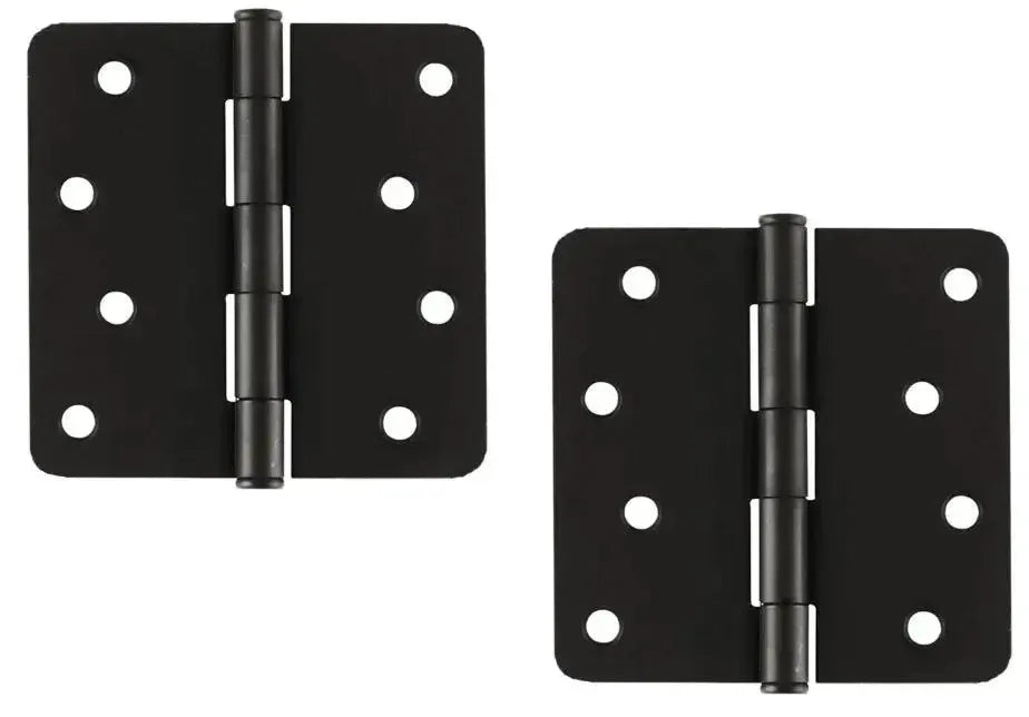 EmtekEmtek Residential Duty Steel Plain Bearing Hinge, 4" x 4" with 1/4" Radius Corners in 