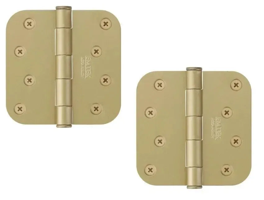 EmtekEmtek Residential Duty Steel Plain Bearing Hinge 4" x 4" with 5/8" Radius Corners in 