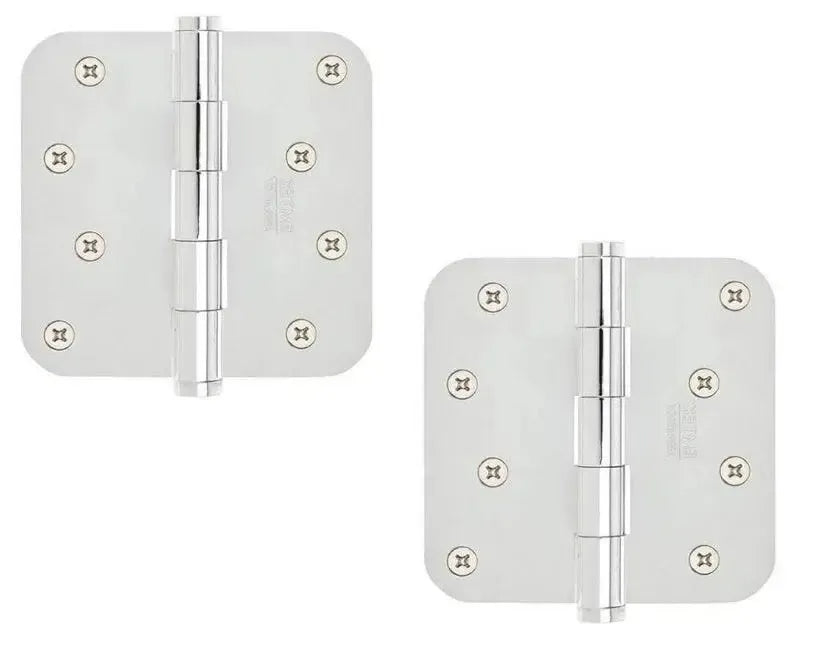 EmtekEmtek Residential Duty Steel Plain Bearing Hinge 4" x 4" with 5/8" Radius Corners in 