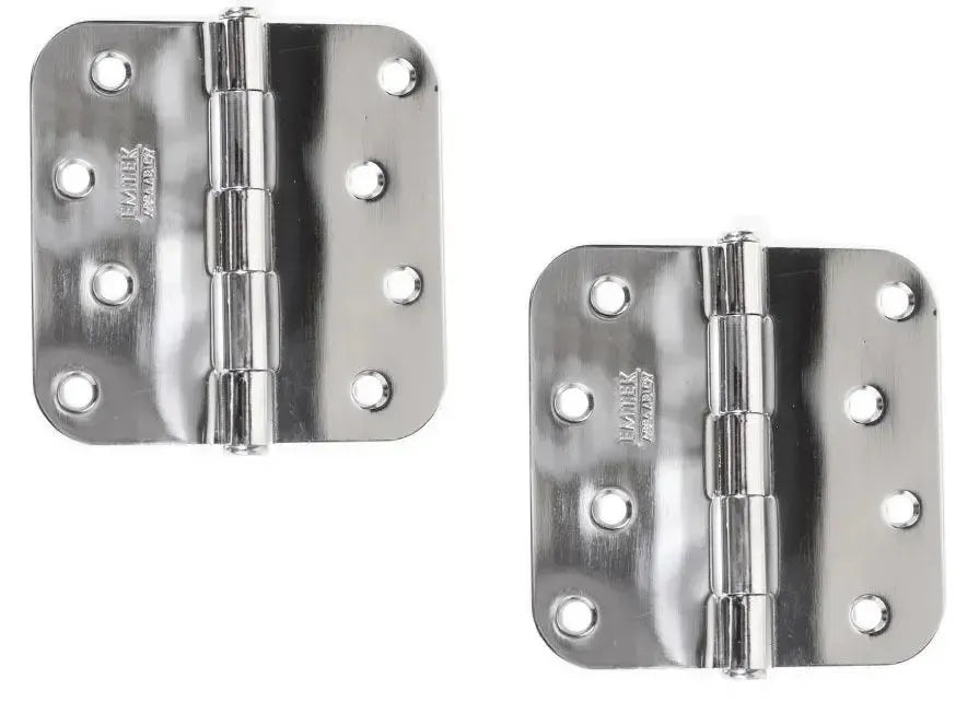 EmtekEmtek Residential Duty Steel Plain Bearing Hinge 4" x 4" with 5/8" Radius Corners in 