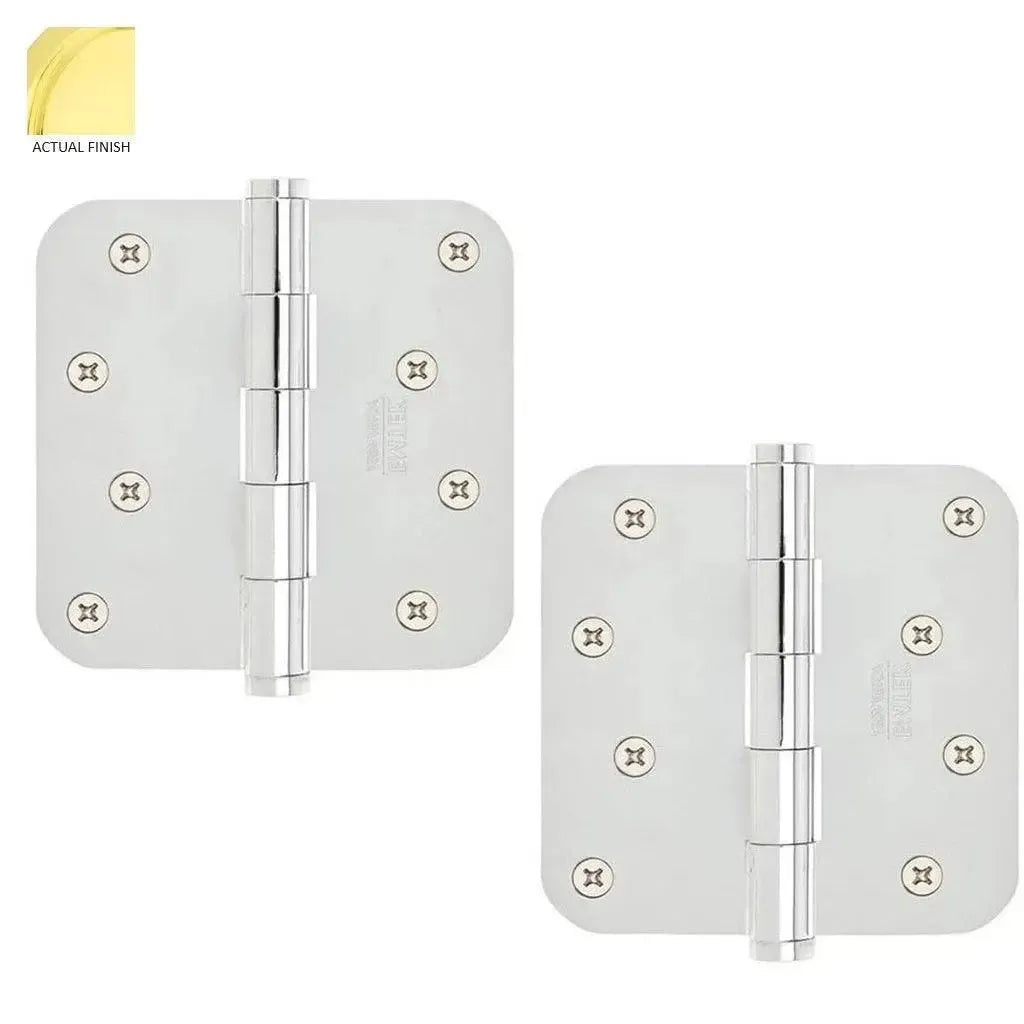EmtekEmtek Residential Duty Steel Plain Bearing Hinge 4" x 4" with 5/8" Radius Corners in 