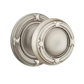 EmtekEmtek Ribbon & Reed Knob with Ribbon & Reed Rosette in 