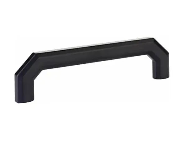 Emtek Riviera Cabinet Pull in Flat Black finish
