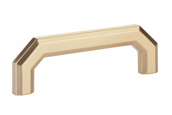 Emtek Riviera Cabinet Pull Satin Brass