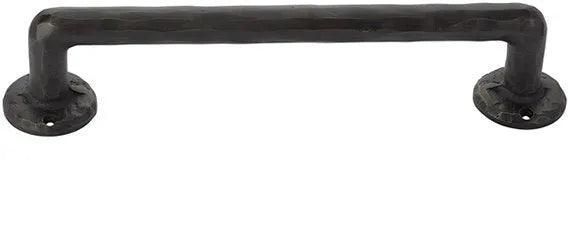 The Emtek Rod Bronze Door Pull, 15" Center to Center in Medium Bronze Patina finish