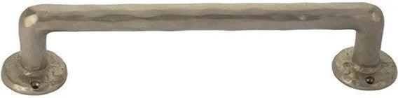 The Emtek Rod Bronze Door Pull, 15" Center to Center in Tumbled White Bronze finish