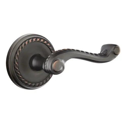 Emtek Rope Lever with Rope Rosette Oil Rubbed Bronze