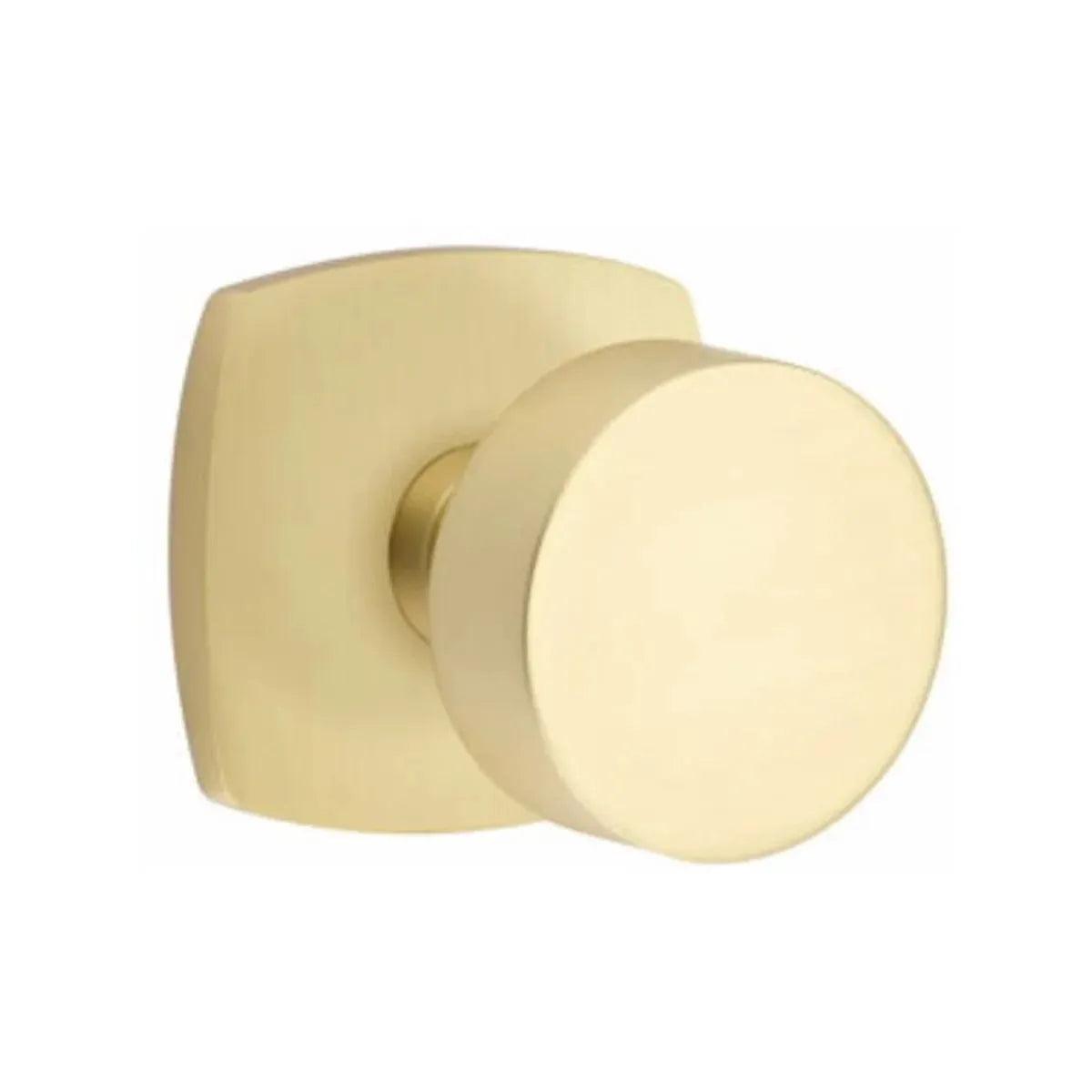 EmtekEmtek Round Knob With Urban Modern Rosette in 