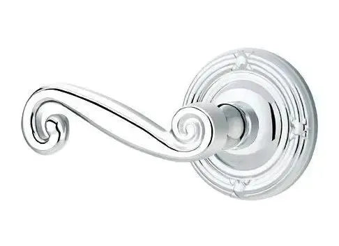 EmtekEmtek Rustic Lever With Ribbon & Reed Rosette in 