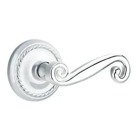 EmtekEmtek Rustic Lever With Rope Rosette in 