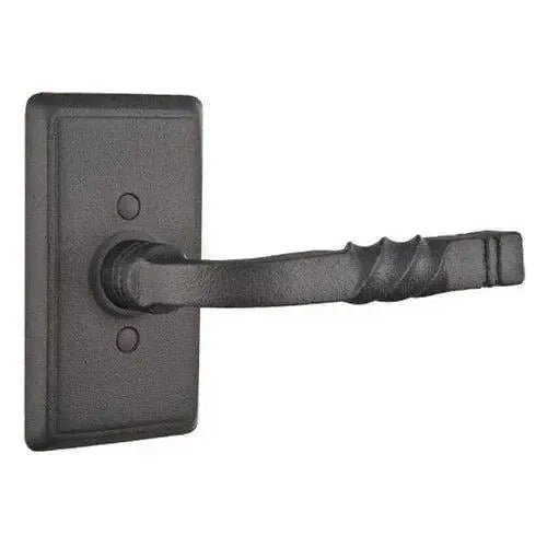 EmtekEmtek San Carlos Lever with Wrought Steel #3 Rosette in 