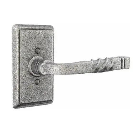 EmtekEmtek San Carlos Lever with Wrought Steel #3 Rosette in 