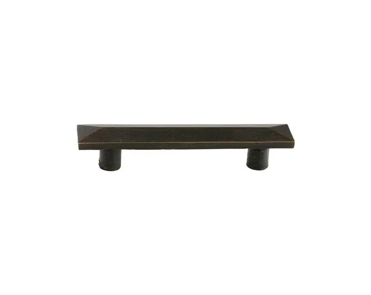 EmtekEmtek Sandcast Bronze Pyramid Cabinet Pull in 