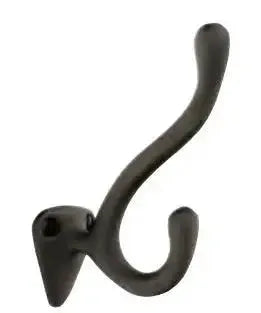 Emtek Sandcast Bronze Robe Hook Medium Bronze Patina