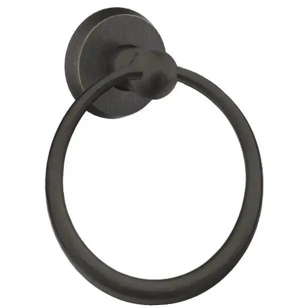 EmtekEmtek Sandcast Bronze Towel Ring With #2 Rosette in 