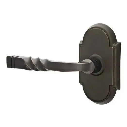 EmtekEmtek Santa Fe Lever With #8 Rosette in 