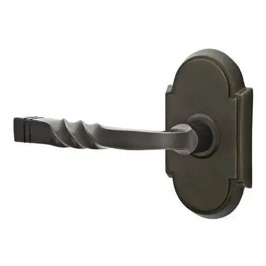 EmtekEmtek Santa Fe Lever With #8 Rosette in 