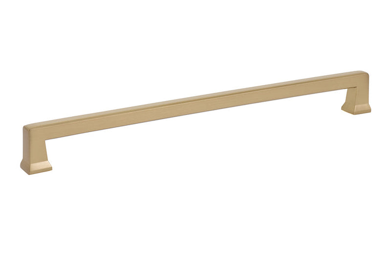 Emtek Alexander Cabinet Pull, 10" Center to Center in Satin Brass finish