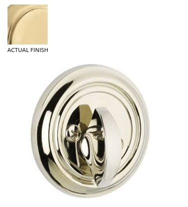 Emtek Regular Single Sided Deadbolt in Satin Brass finish