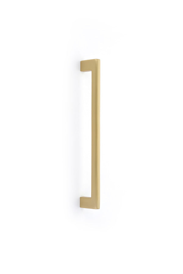 The Emtek Trail Appliance Pull in Satin Brass finish