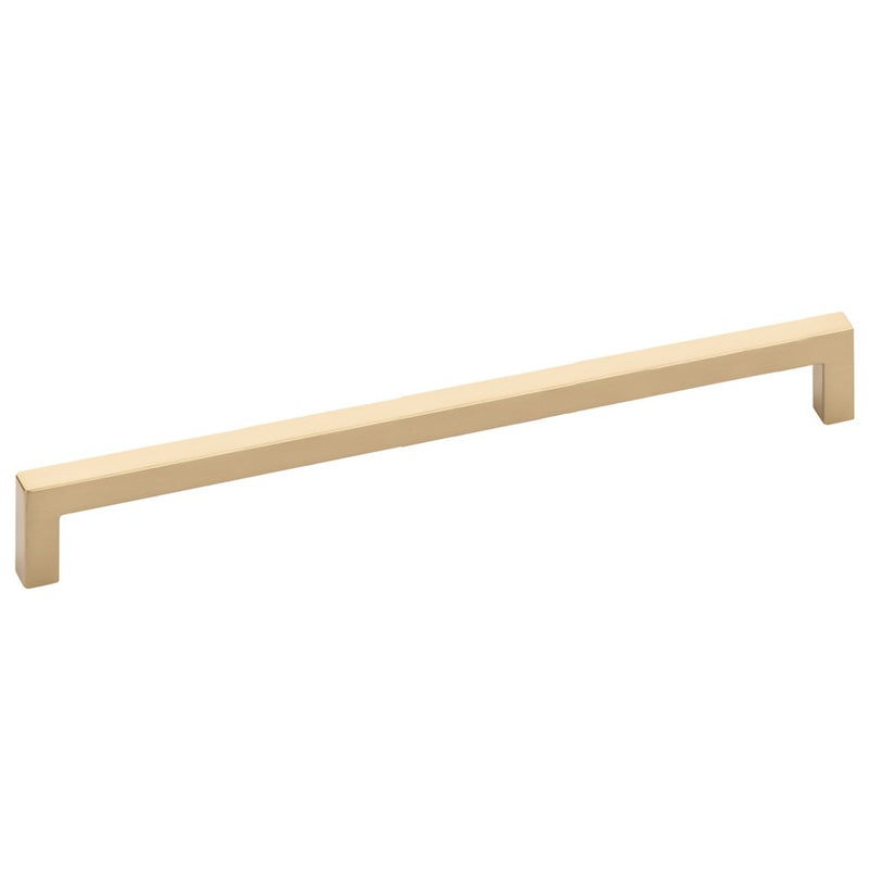 The Emtek Warwick Cabinet Pull in Satin Brass finish