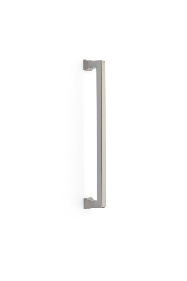 The Emtek Alexander Appliance Pull, 12" Center to Center in Satin Nickel finish