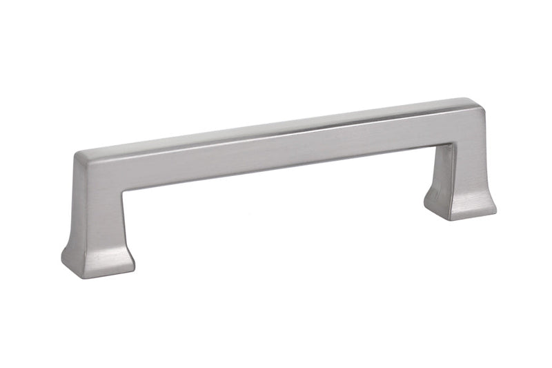 The Emtek Alexander Cabinet Pull, 4" Center to Center in Satin Nickel finish