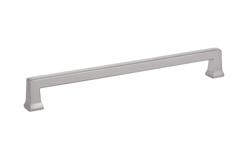 The Emtek Alexander Cabinet Pull, 8" Center to Center in Satin Nickel finish