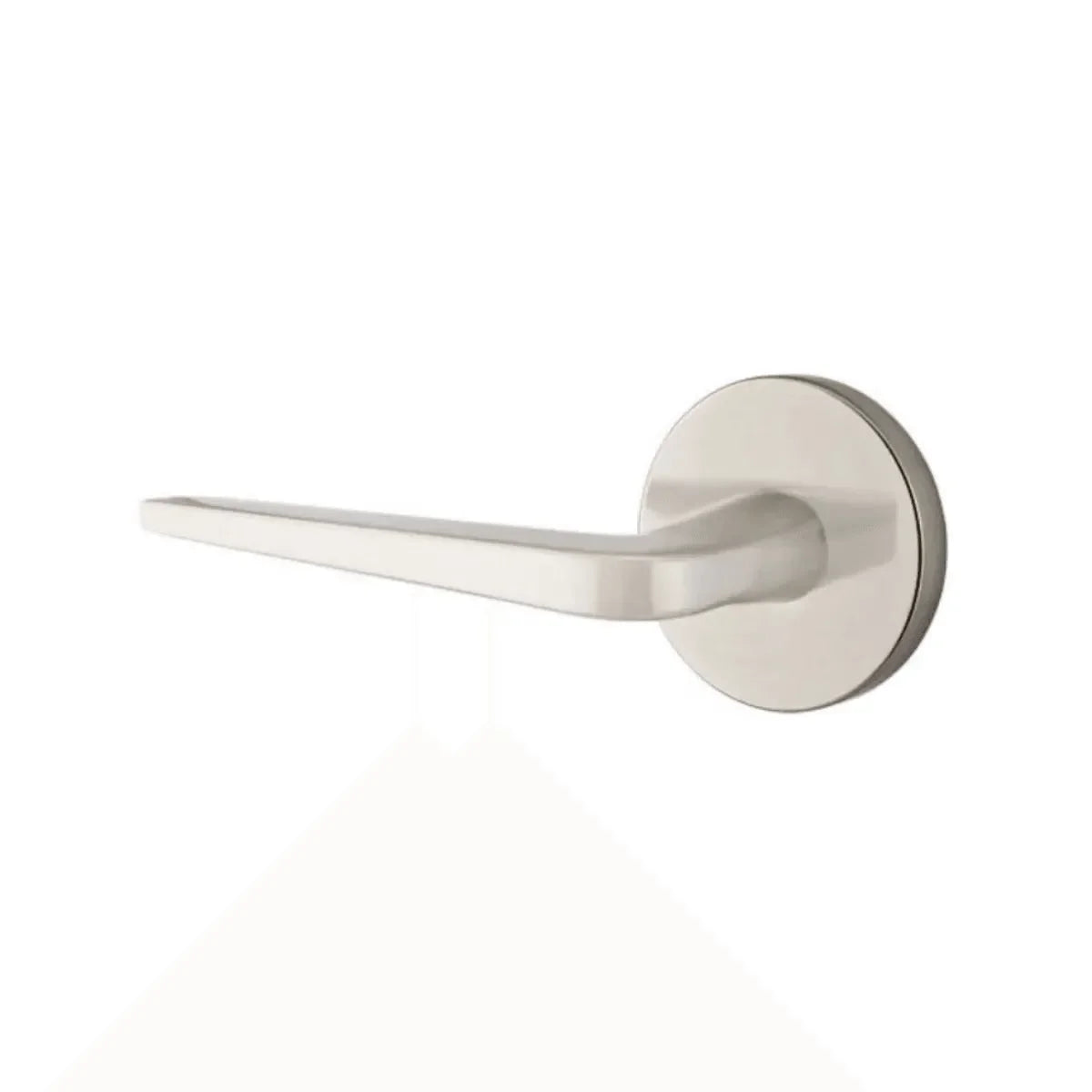 Emtek Athena Lever With Disk Rosette in Satin Nickel finish