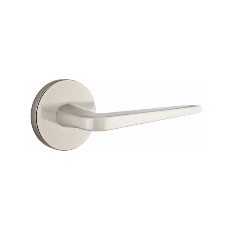 Emtek Athena Lever With Disk Rosette in Satin Nickel finish