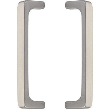 Emtek Back to Back 8" Brisbane Door Pull in Satin Nickel finish