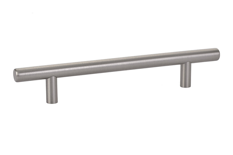 Emtek Bar Cabinet Pull, 5" Center to Center in Satin Nickel finish