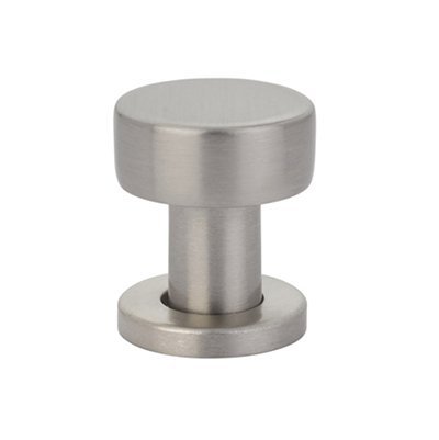 The Emtek Cadet Cabinet Knob in Satin Nickel finish.